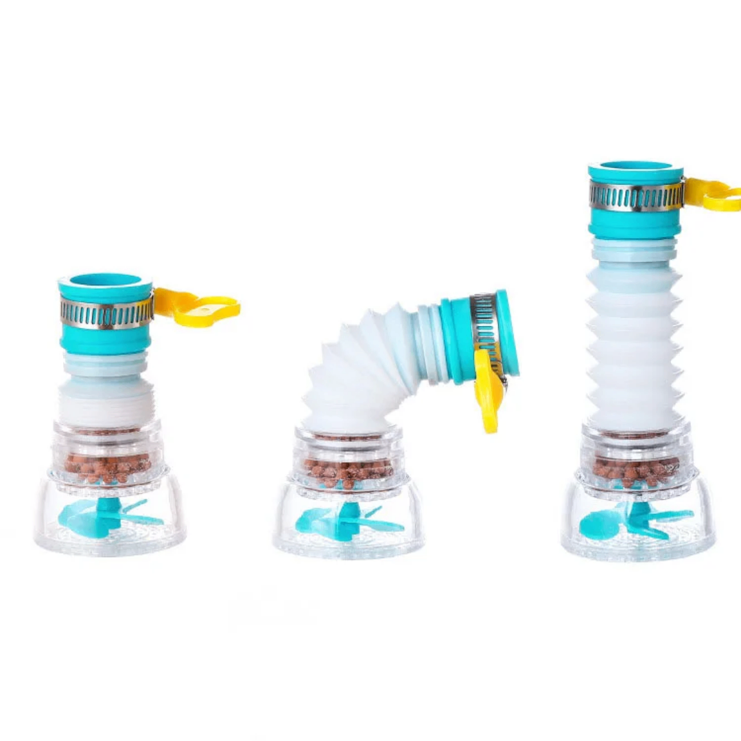 Filtre robinet pivotant anti-éclaboussures