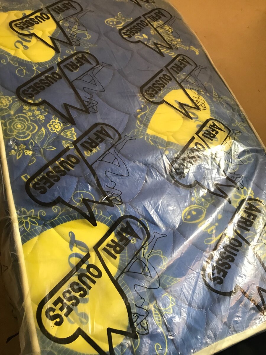 Matelas bébé AFRI OUSSES bleu