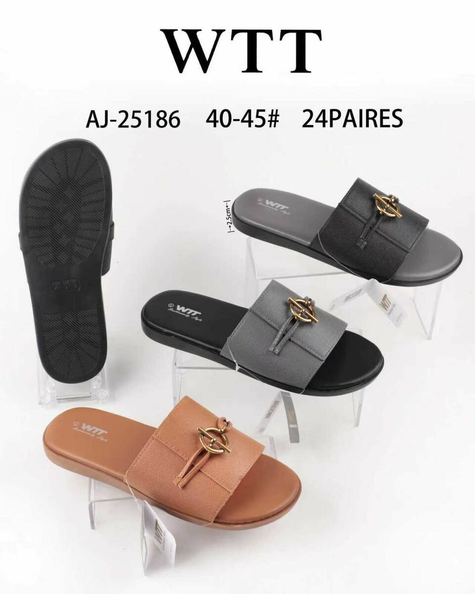 Sandales en cuir WTT hommes