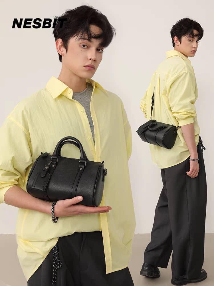 Sac bandoulière noir élégant