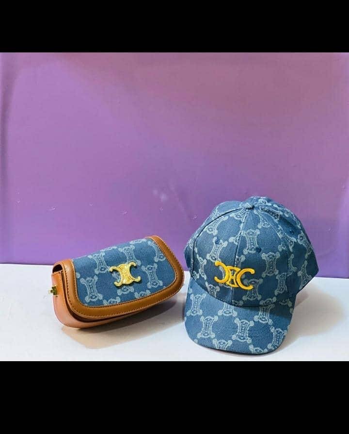Cute bag with cap