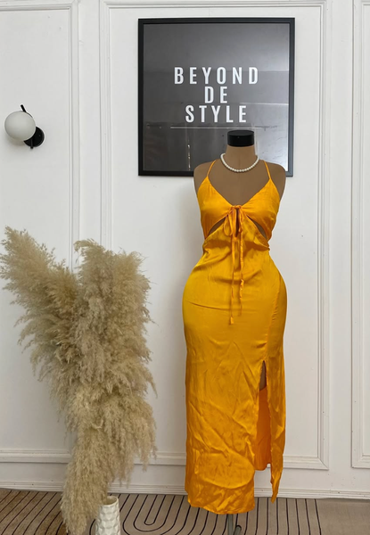 SASSY CUT OUT MIDI DRESS