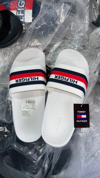 Claquettes Tommy Hilfiger Blanches