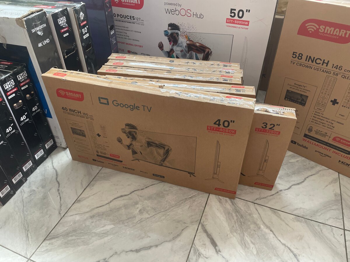 Téléviseur LED FHD 40 pouces SMART TECHNOLOGY