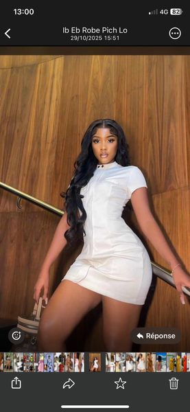 Robe moyenne chic tendance