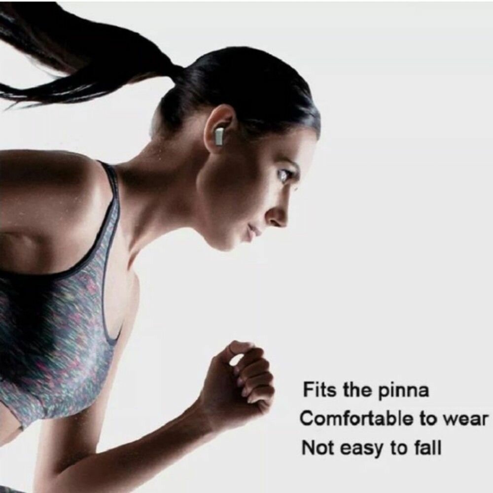 Pro5s White Wireless Earphones