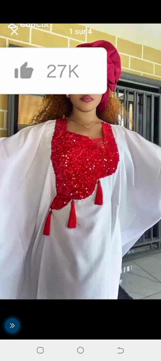 Robe Caftan Élégante Femme