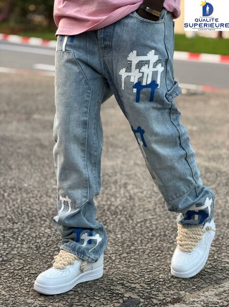 Pantalon baggy stylé unisexe