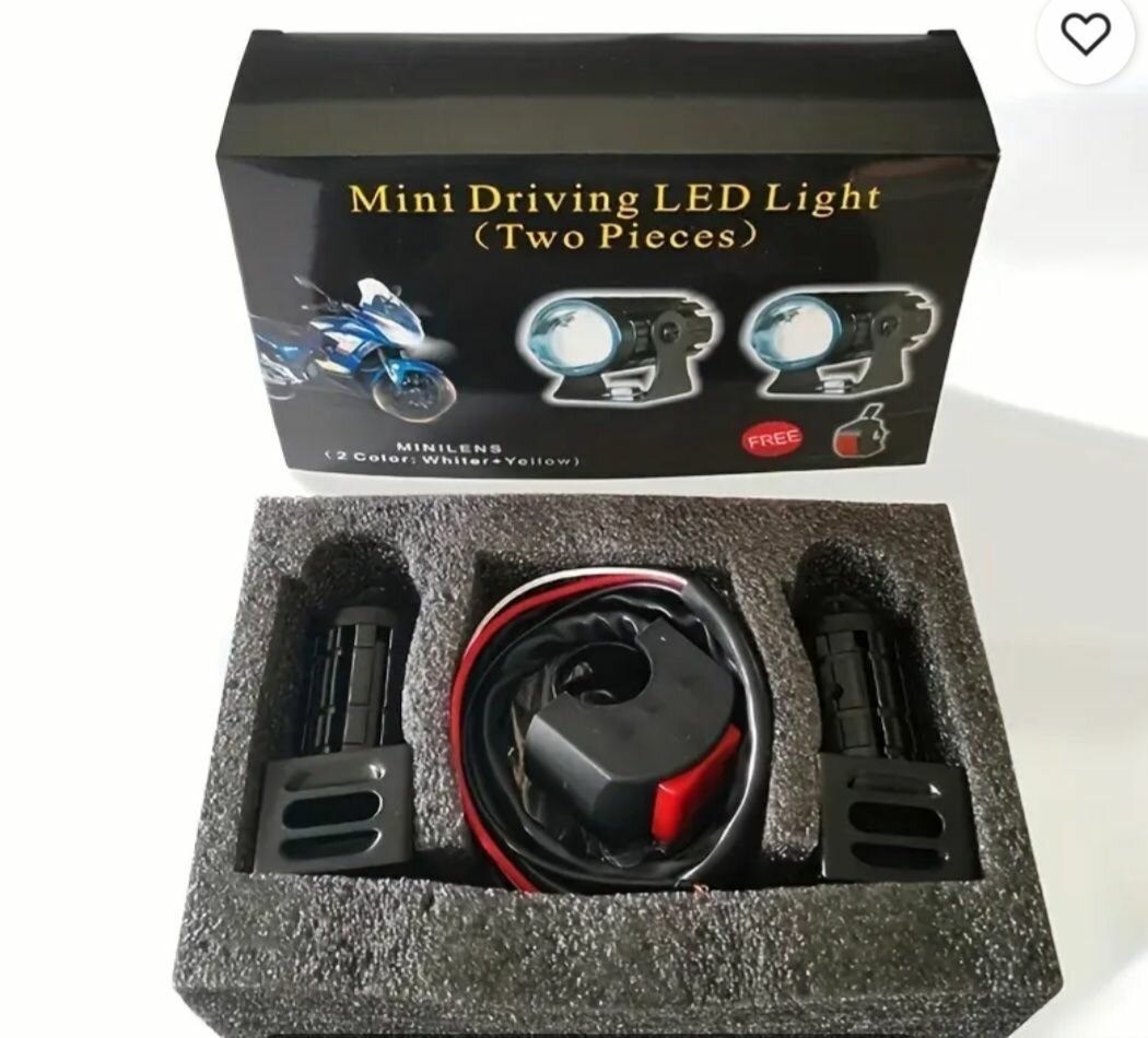 Mini LED phares pour motos