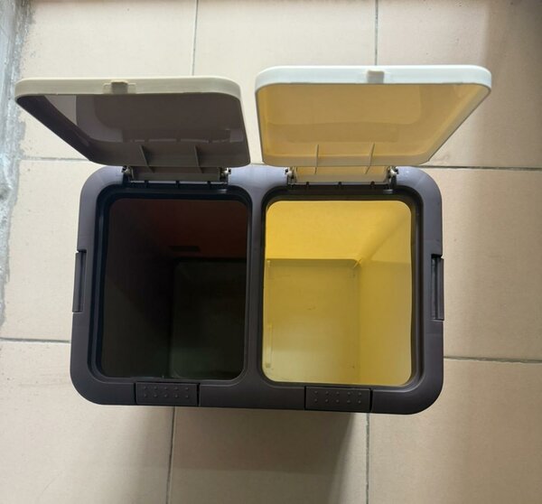 Poubelle Double Tri Sélectif