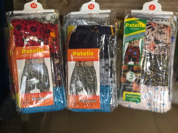 Boxer homme en coton lot x3