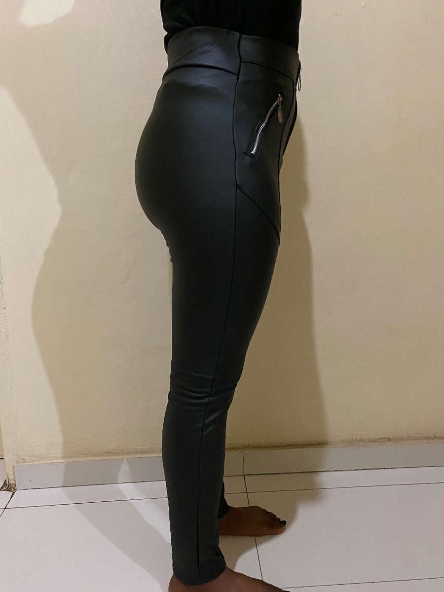 Black Leather Pants