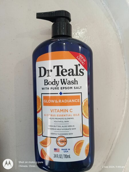 Dr Teal's body wash 710ml
