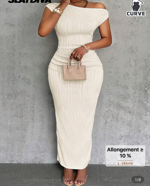 Robe Longue Épaules Dénudées