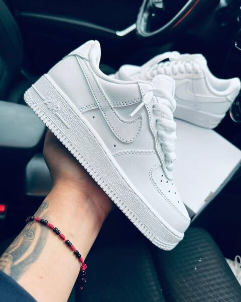Baskets Nike Air Force 1 blanches