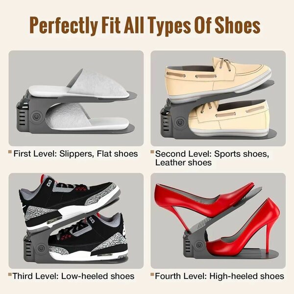 Organisateurs de Chaussures Réglables