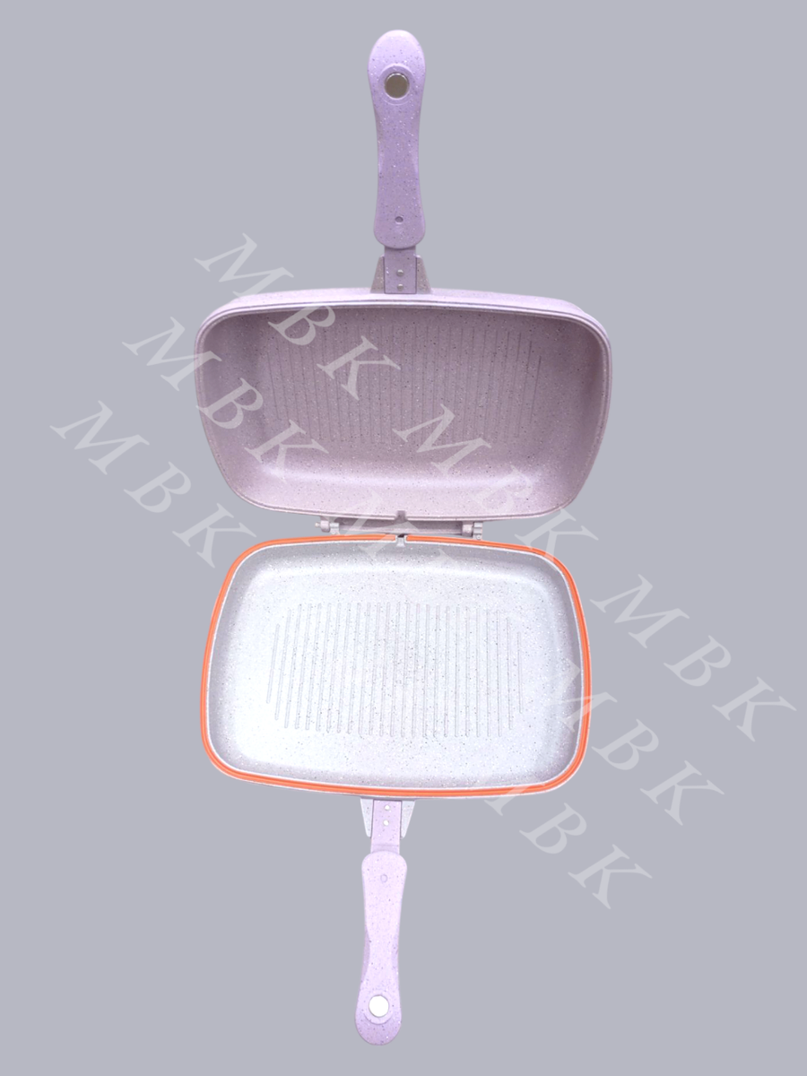 Poêle à double face antiadhésive