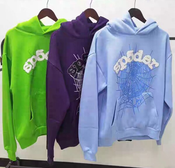 Sweat à capuche coloré Sp5der