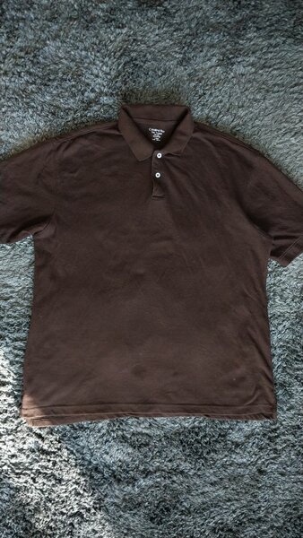 Brown golf t shirt