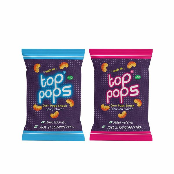 Top Pops Carton of 36 Spicy + 36 Chicken Rs 10 Packs