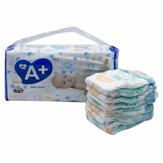 A+ Baby Diapers Pack 6-10kg