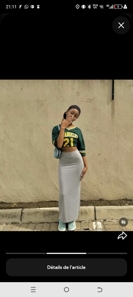 Jupe Longue Élégante Femme