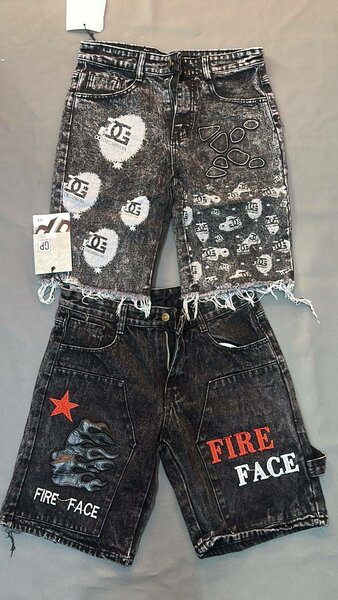 Shorts en jean décontractés