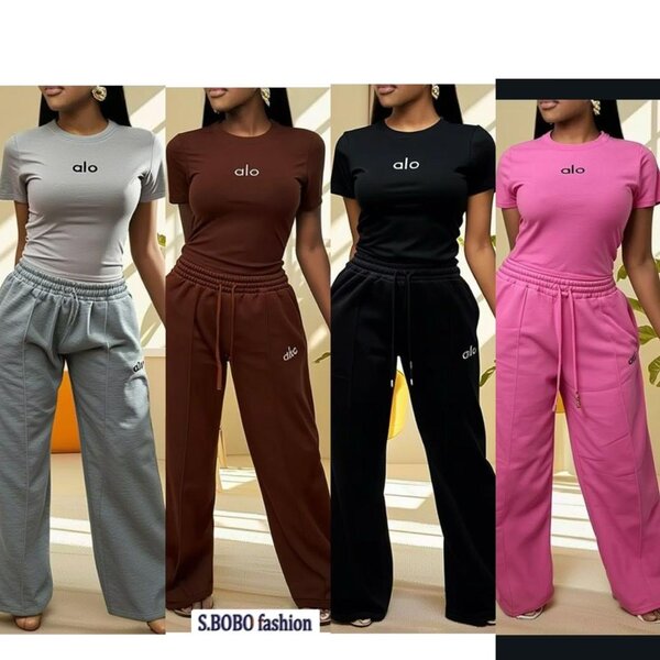 Ensemble Short Tricot Rayé Femme