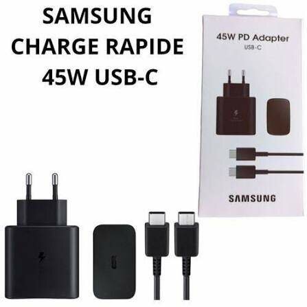 Chargeur rapide Samsung 45W USB-C