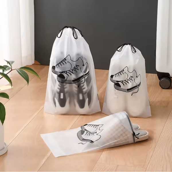 2 sacs moyen chaussure plastiq