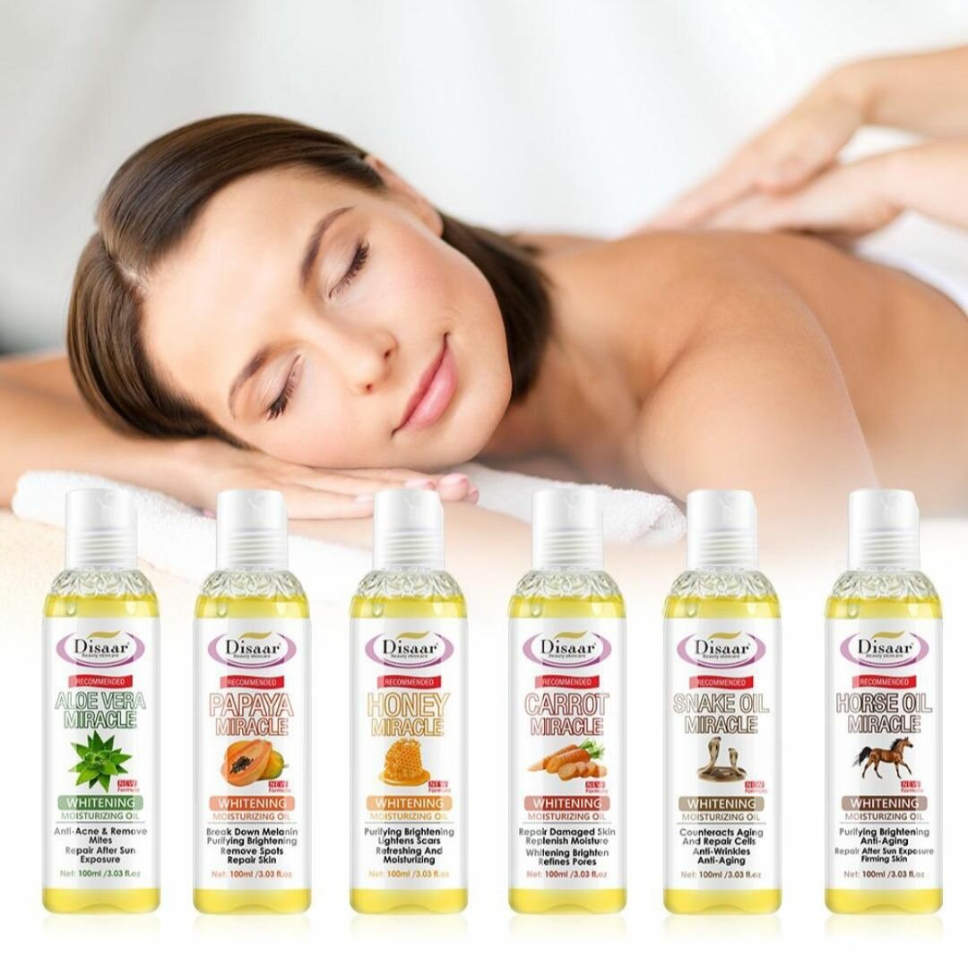 Disaar turmeric body glow oil