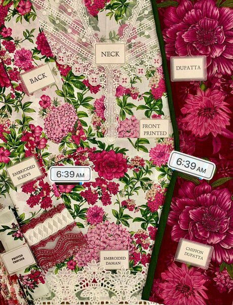 Women clothes, unstitched suit for women