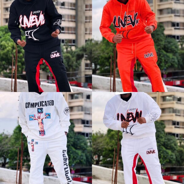 De jolies complets de qualité pur coton S M L XL 2xl