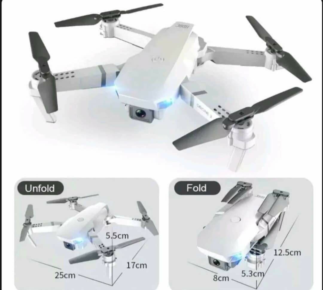 Drone avec caméra 4K ,quadricoptère RC avec caméra pliable