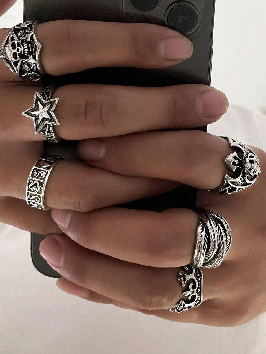 Bagues unisexes élégantes