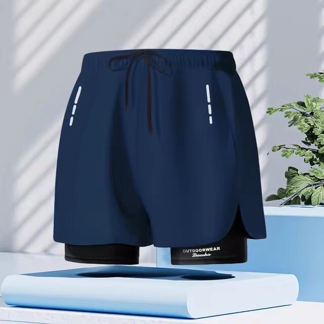 Short 2 en 1 sans poche