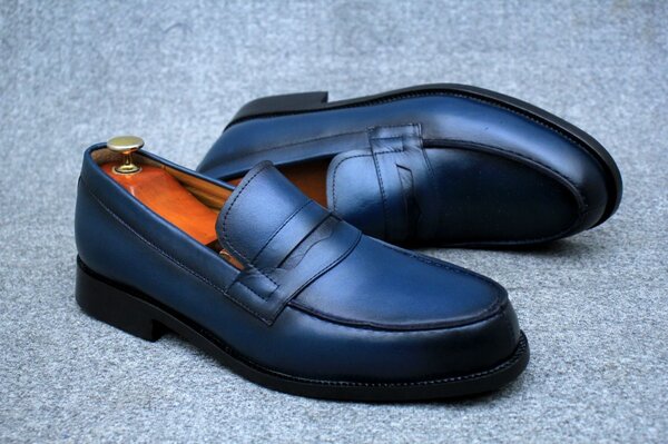 Mocassins en cuir élégants