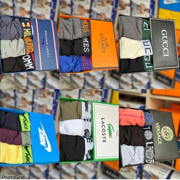 Lot de boxers pour hommes