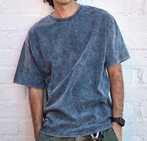 T-shirt décontracté bleu