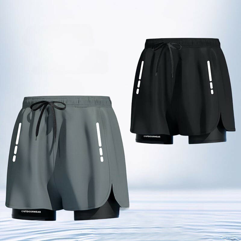 Short 2 en 1 sans poche