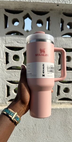 Peach Stanley Tumbler 40oz