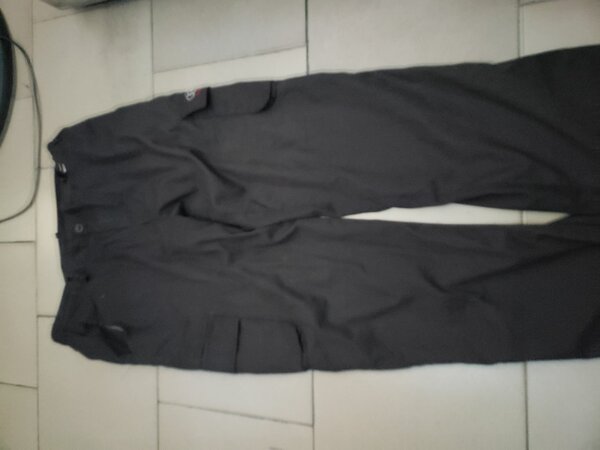 Pantalon cargo noir homme