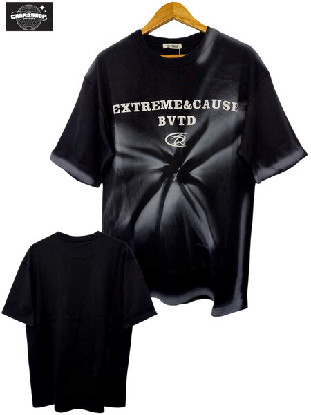 T-shirt noir homme EXTREME&CAUSE BVTD