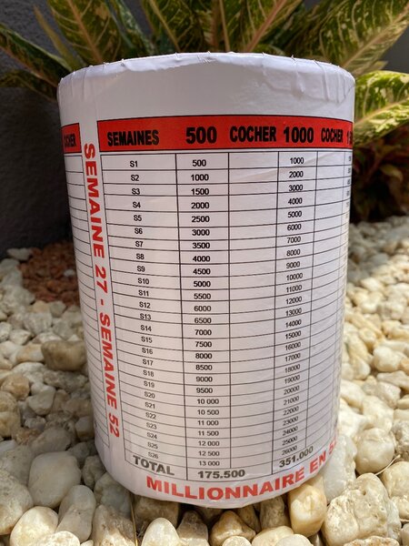 Caisse épargne 52 semaines