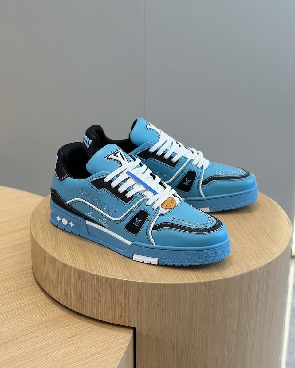 Sneakers Louis Vuitton bleu