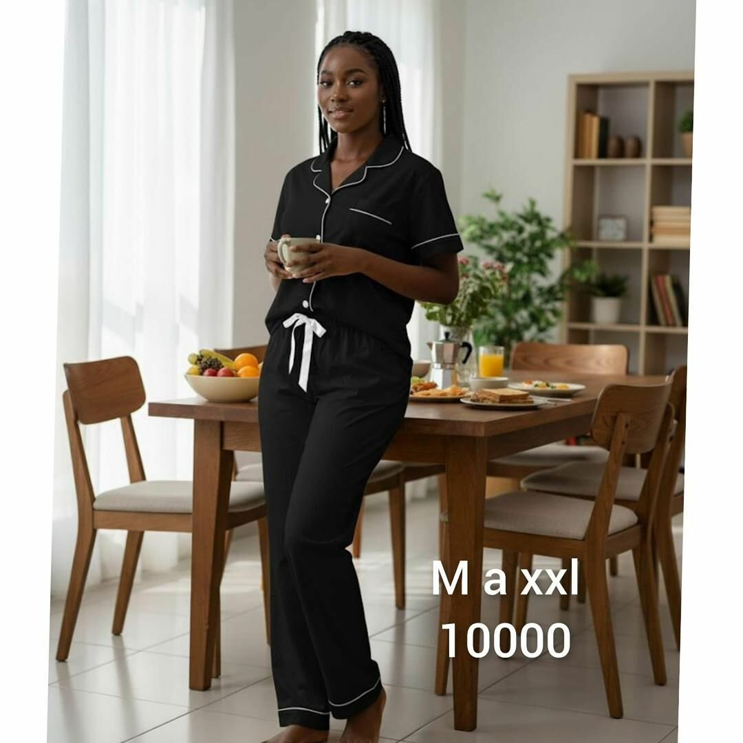 Pyjama femme coton grande taille