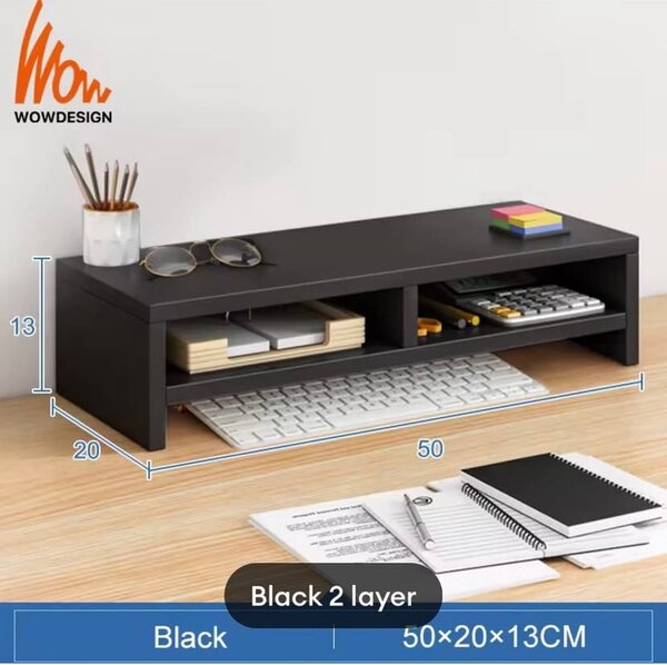 2 LAYERS MONITOR STAND