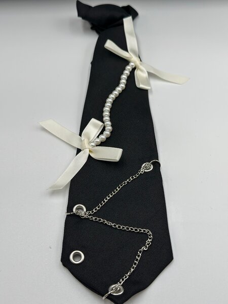 Elegant Beaded Neckties