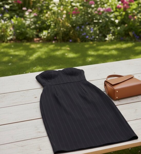 Trendyol Robe Mi-Longue Noire