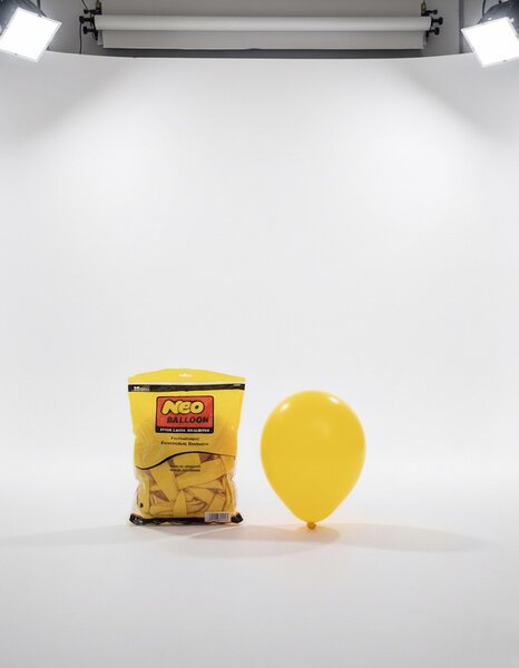 100Ballon jaune gonflable